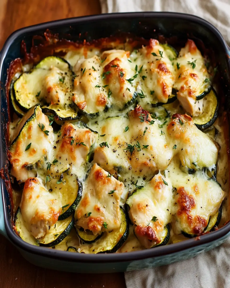 Chicken Zucchini Casserole First Image First Image