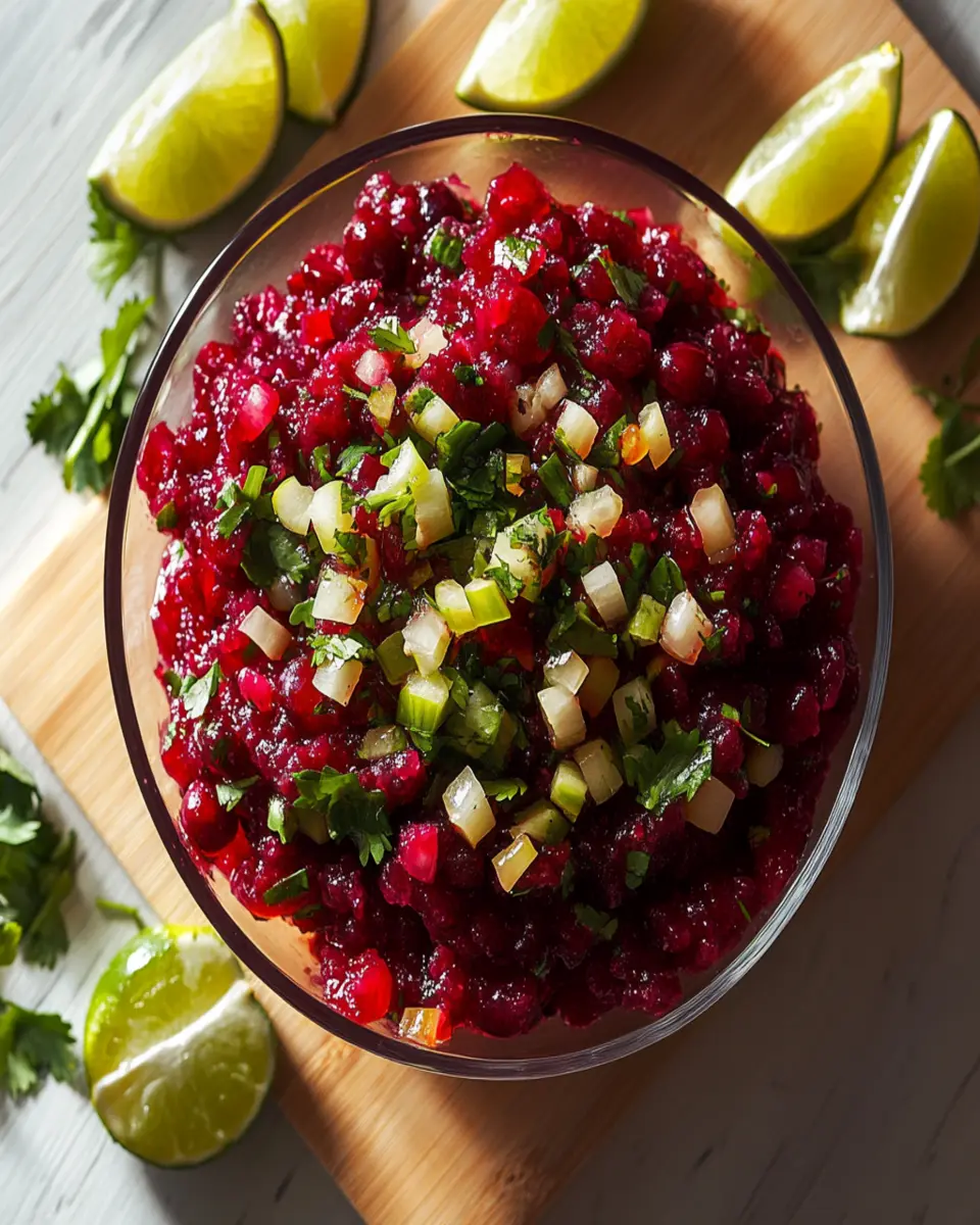 Cranberry Salsa First Image First Image