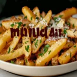 Air Fryer Garlic Parmesan Fries Recipe First Image First Image