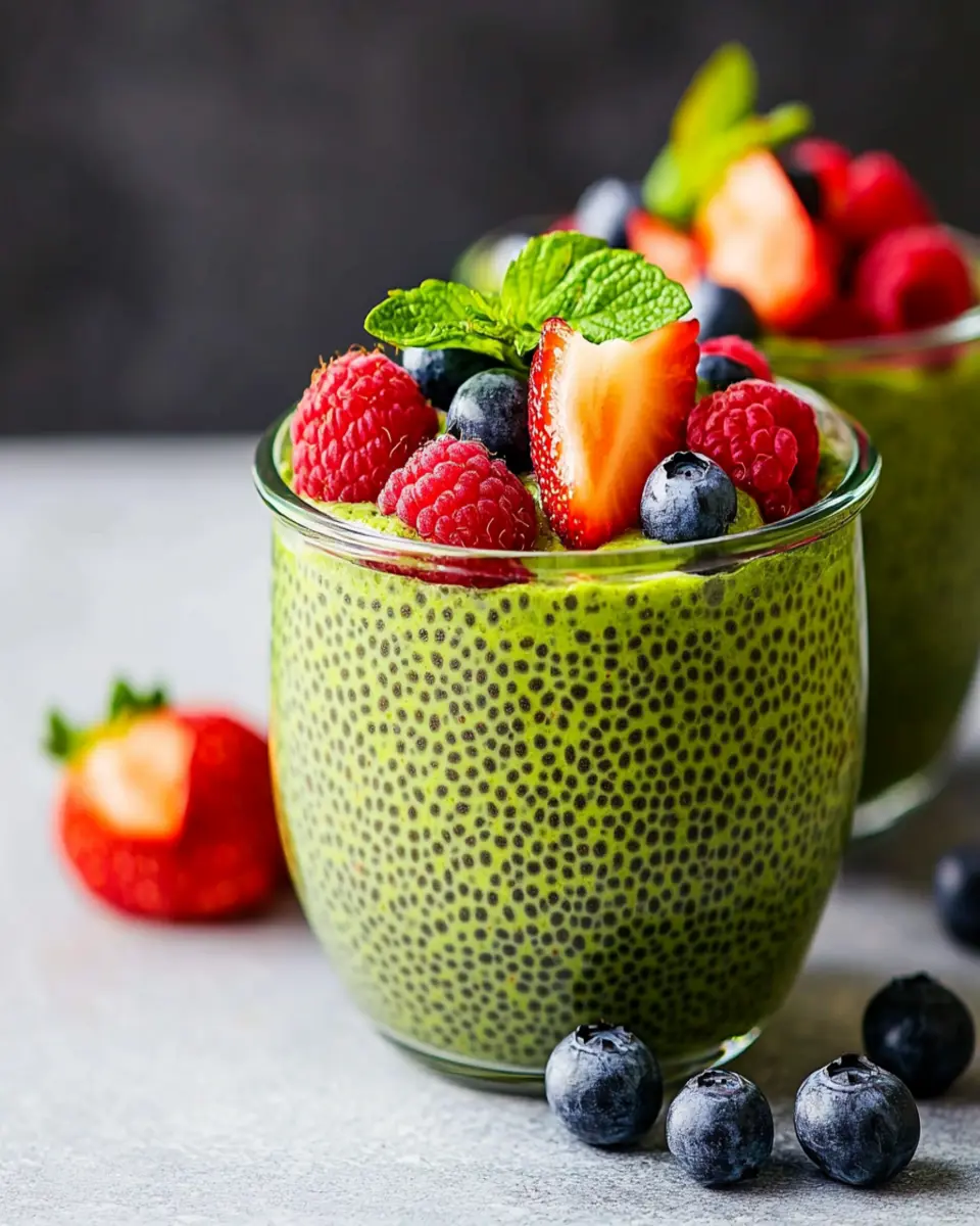 Matcha Chia Pudding First Image First Image