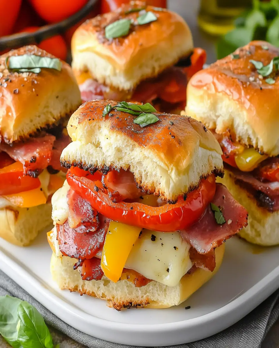 Hot Italian Sliders First Image First Image