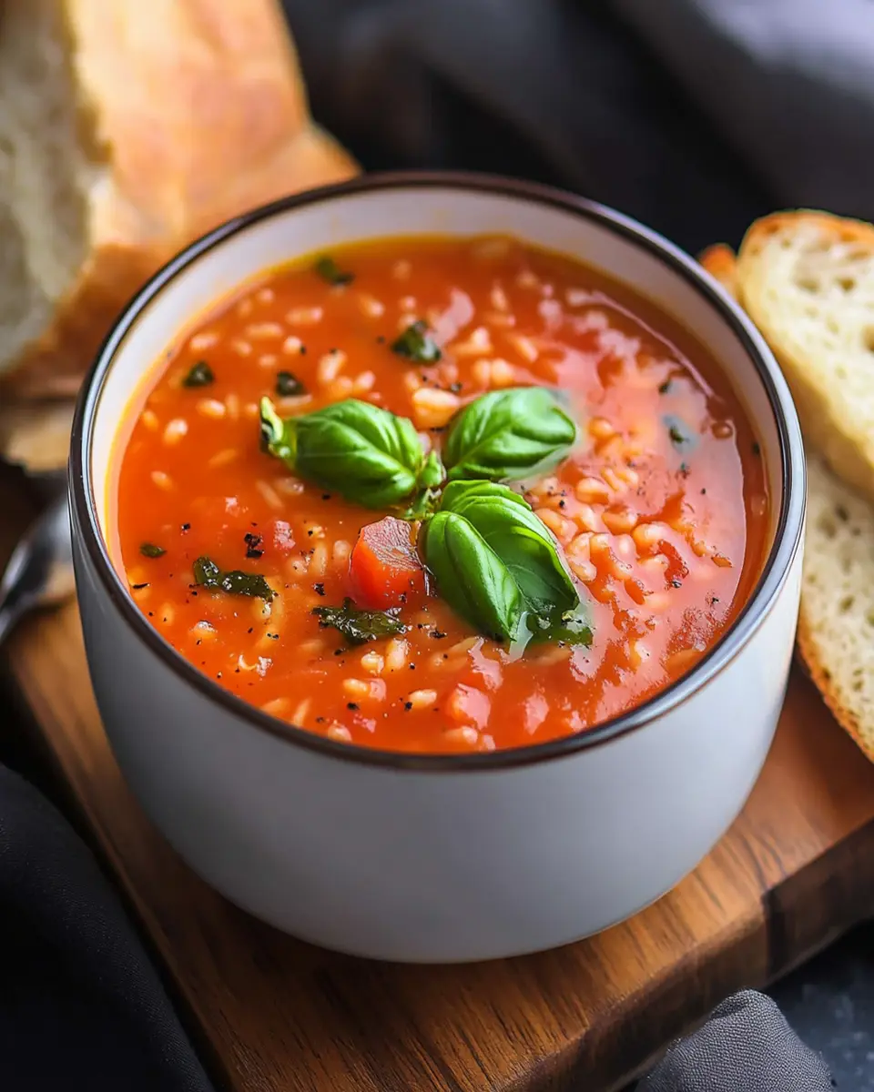 Tomato Rice Soup First Image First Image