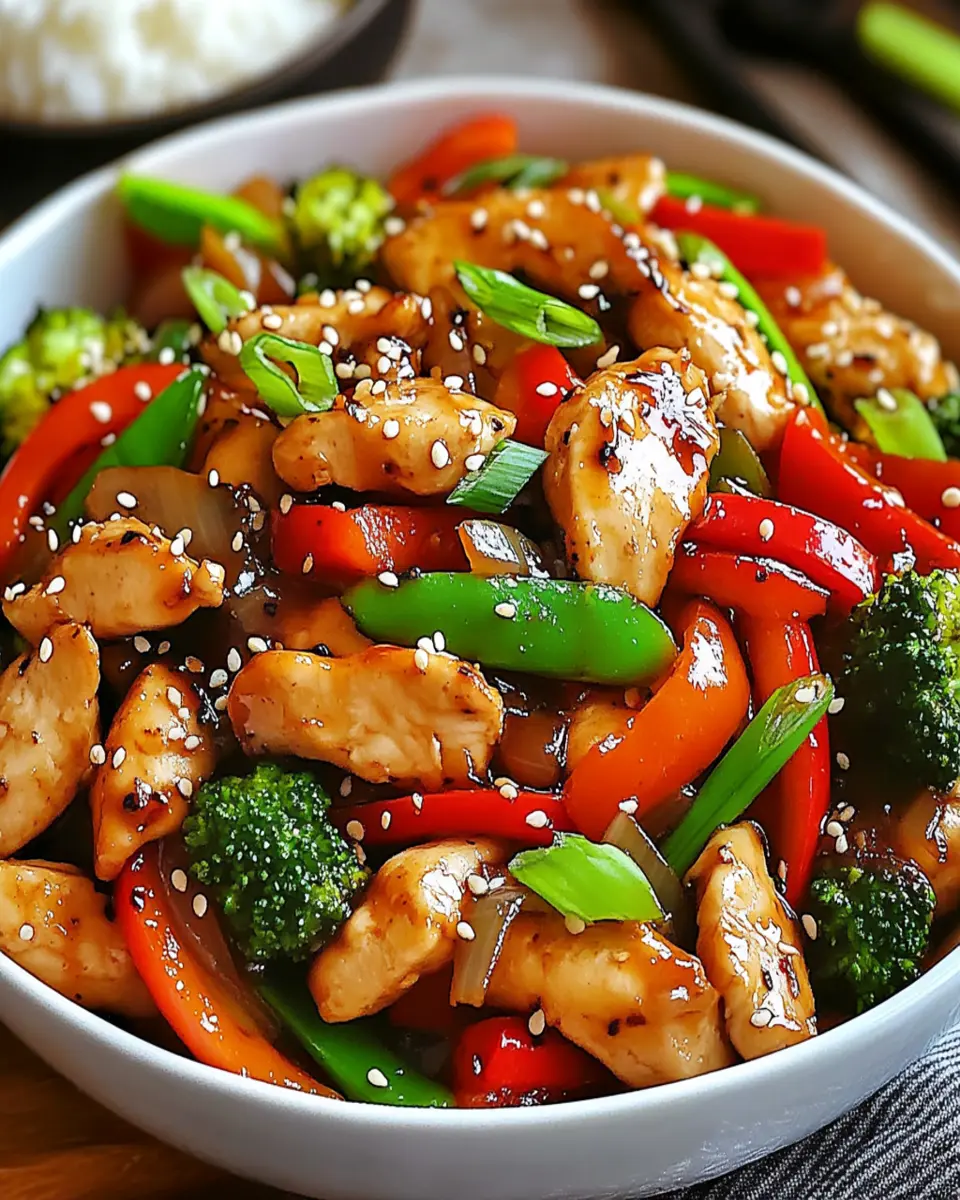 Fiery Garlic Chicken Stir Fry: Spicy Delight in 30 Minutes First Image First Image