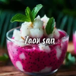 Refreshing Dragonfruit Sago Dessert for Tropical Bliss First Image First Image