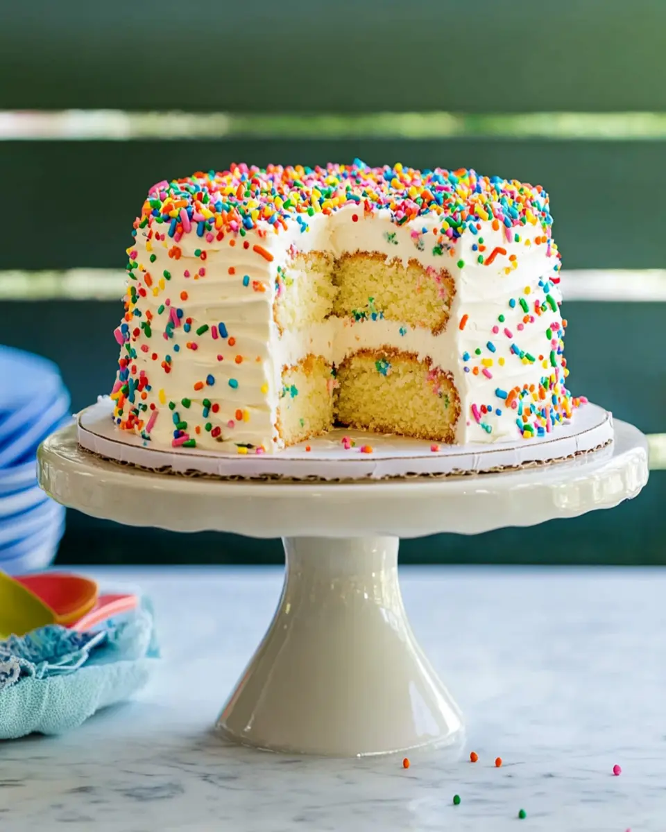 Easy Funfetti Cake First Image First Image