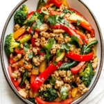 Thai-Inspired Ground Turkey Stir Fry First Image First Image