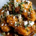 Crispy Hot Honey Feta Chicken First Image First Image