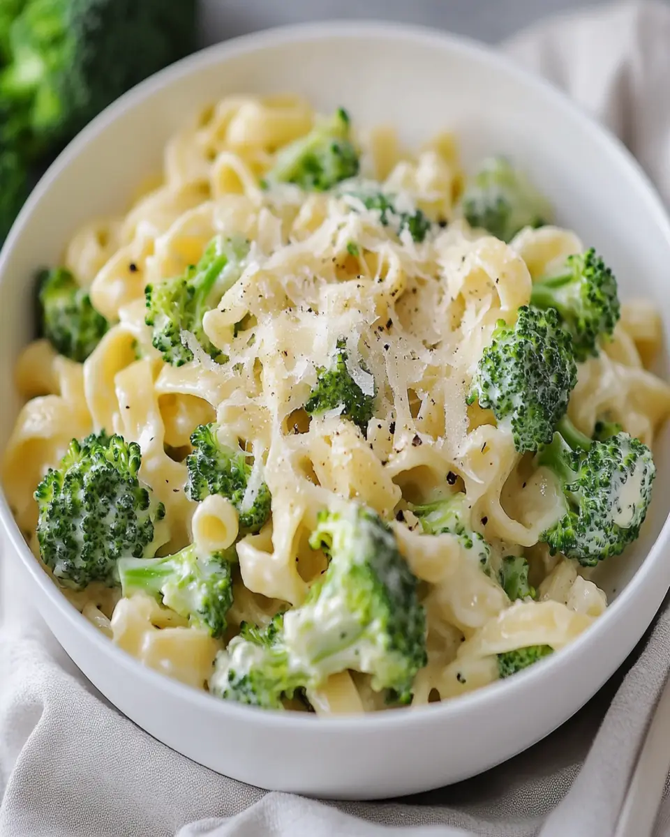 Creamy Broccoli Pasta First Image First Image