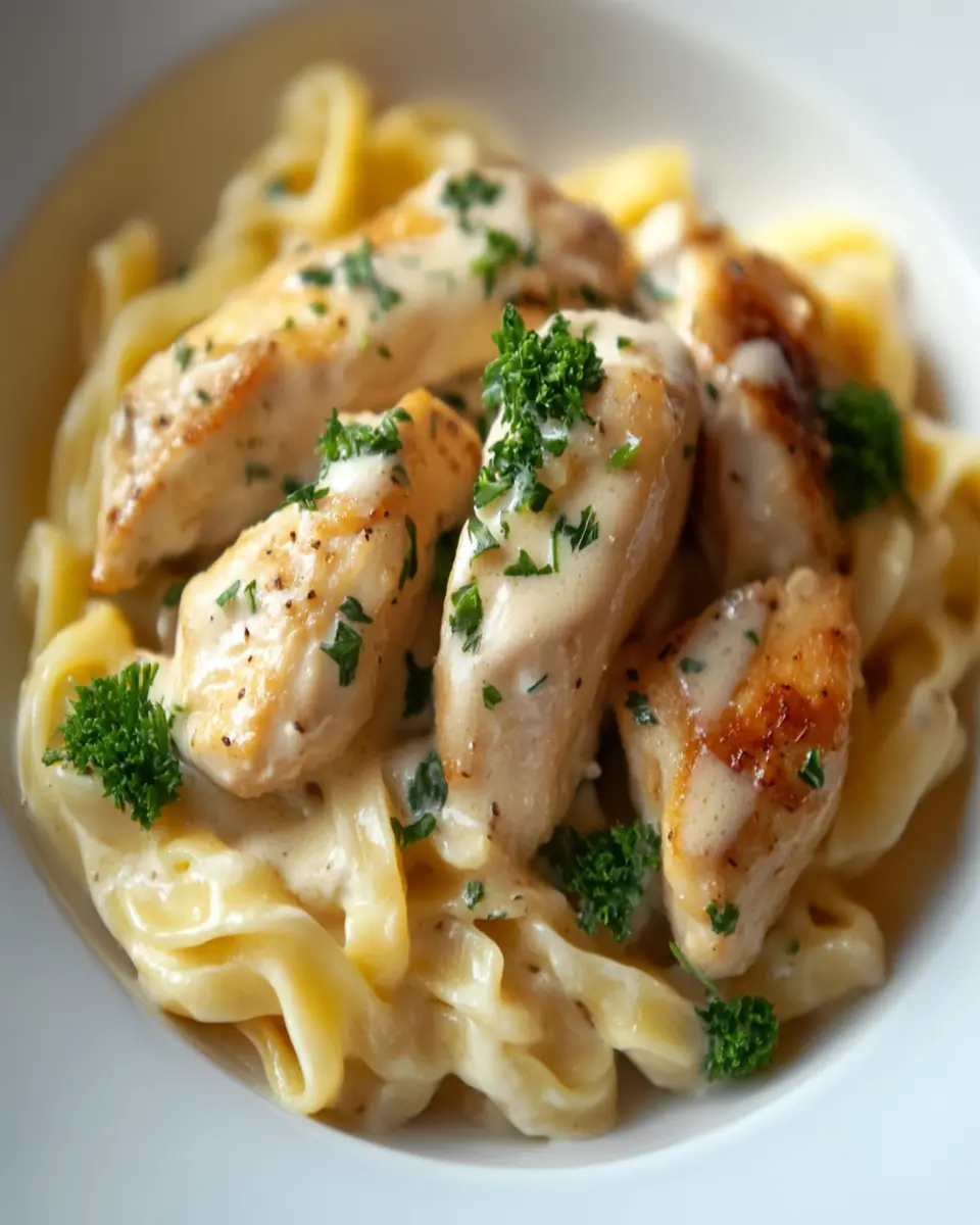 Chicken with Buttered Noodles First Image First Image