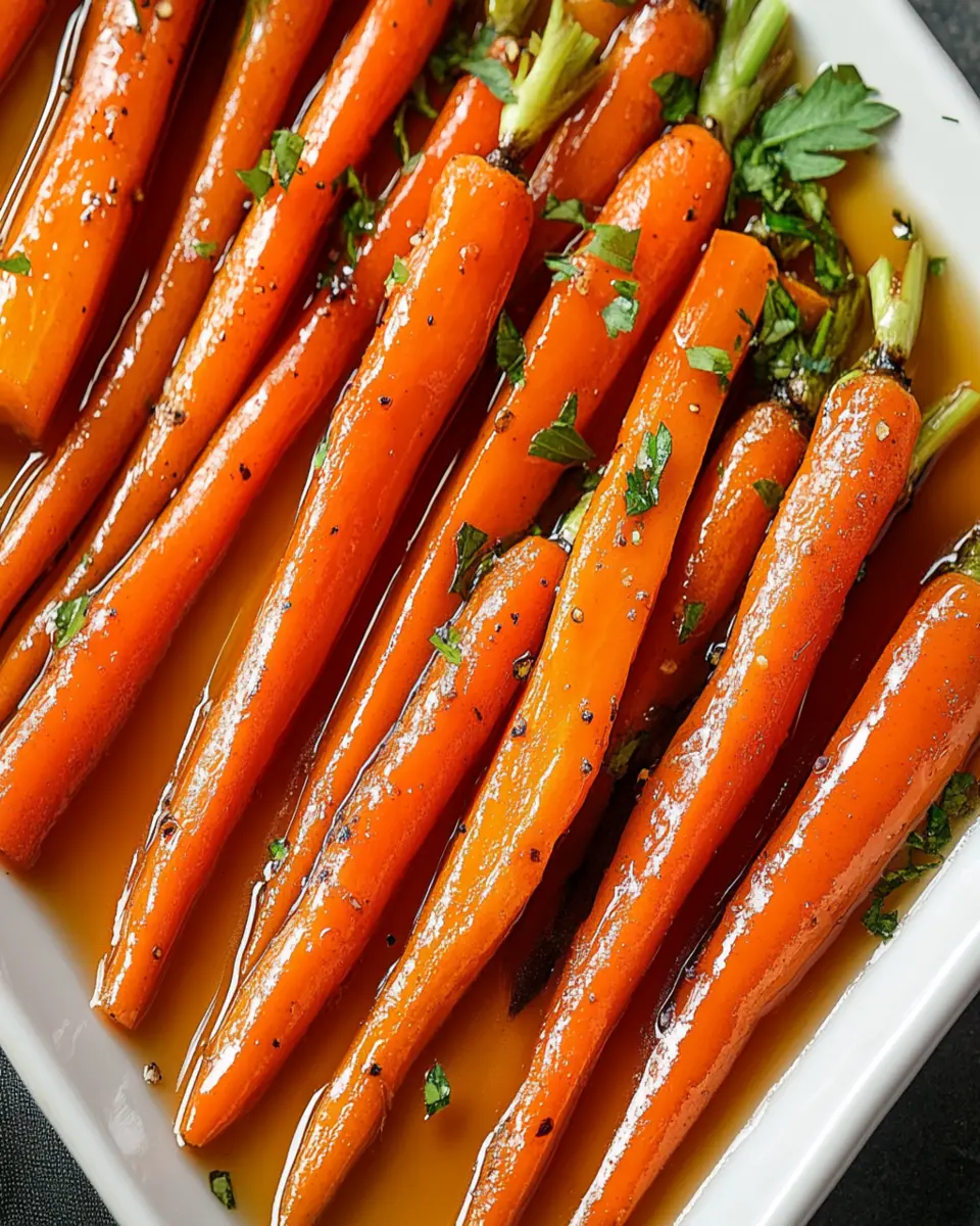 Easy Glazed Carrots First Image First Image