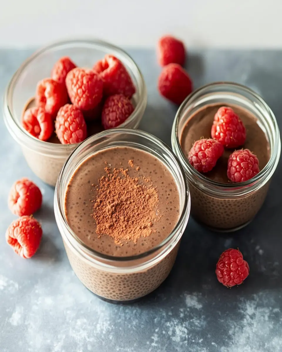 Creamy Chocolate Chia Pudding First Image First Image