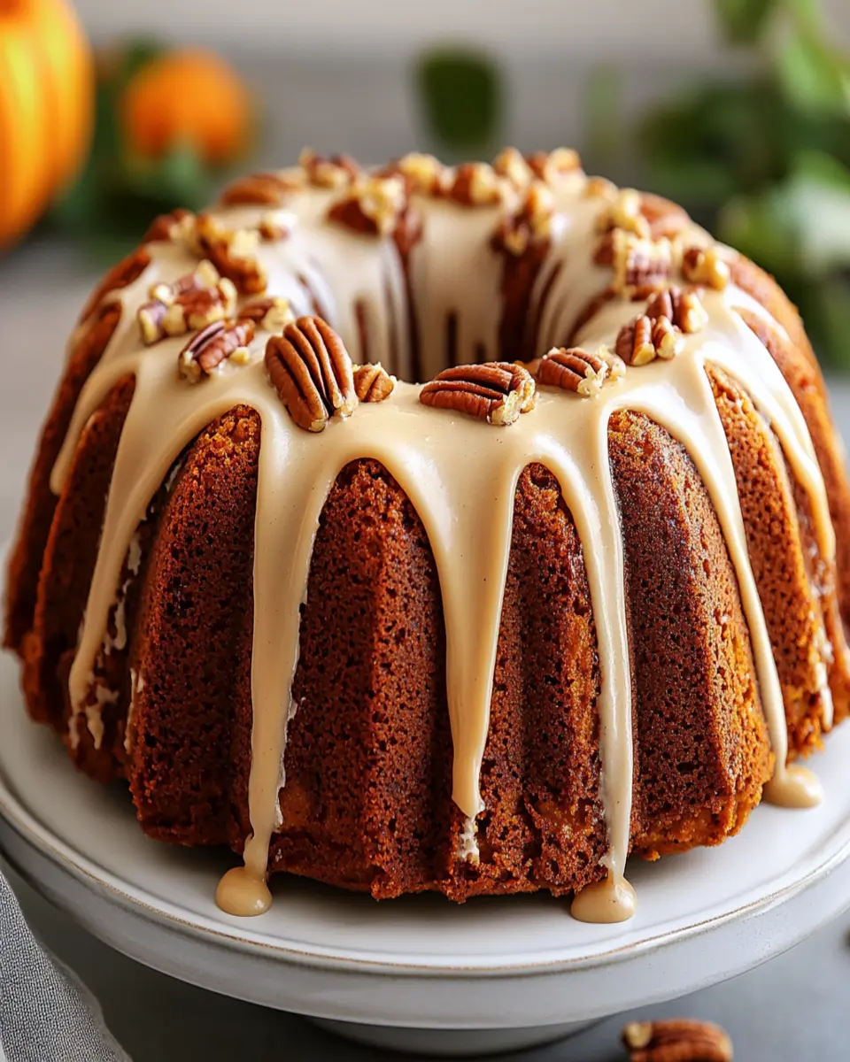Pumpkin Cream Cheese Bundt Cake First Image First Image