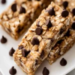 No Bake Chocolate Chip Granola Bars First Image First Image