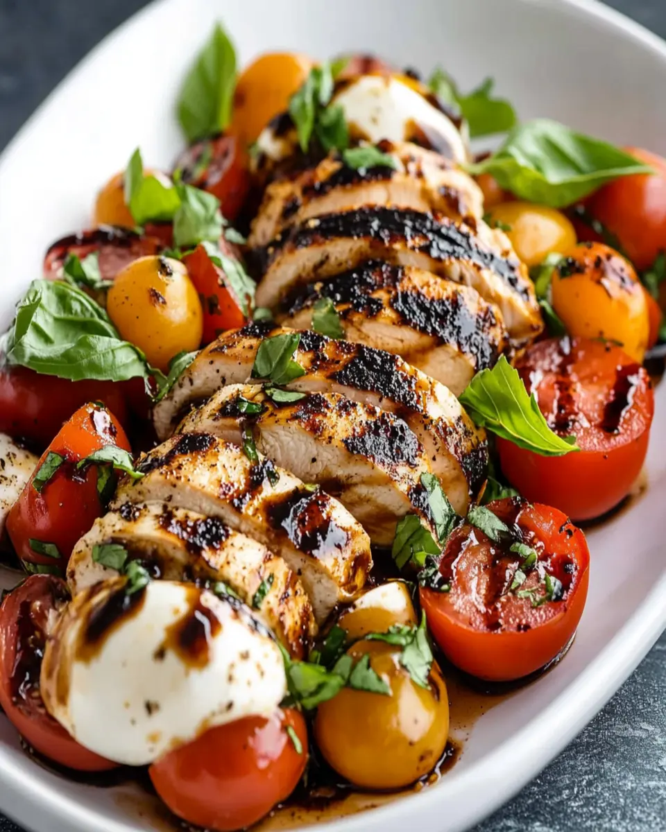 Chicken Caprese Salad First Image First Image