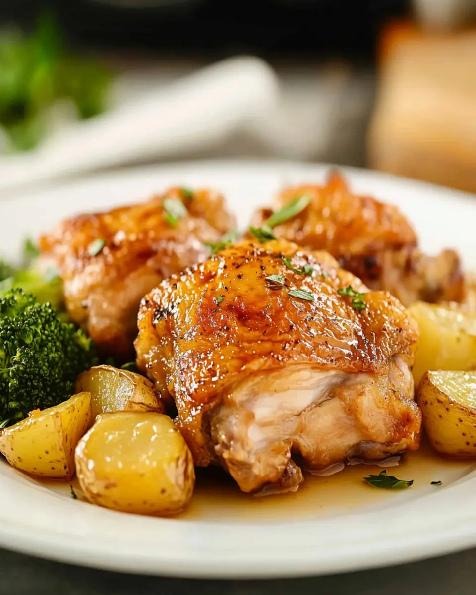 Instant Pot Chicken Thighs First Image First Image