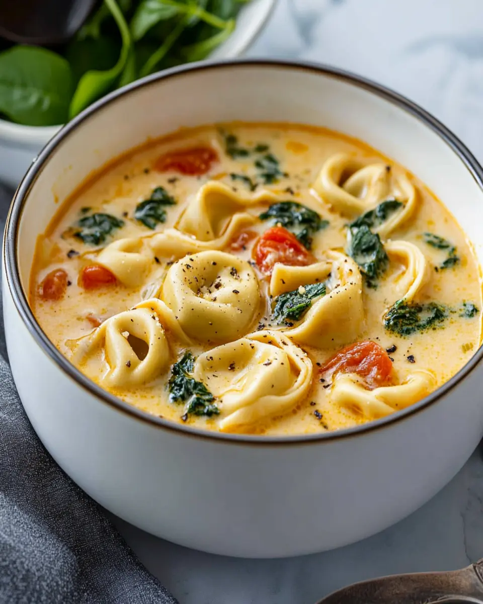 Creamy Tortellini Soup First Image First Image