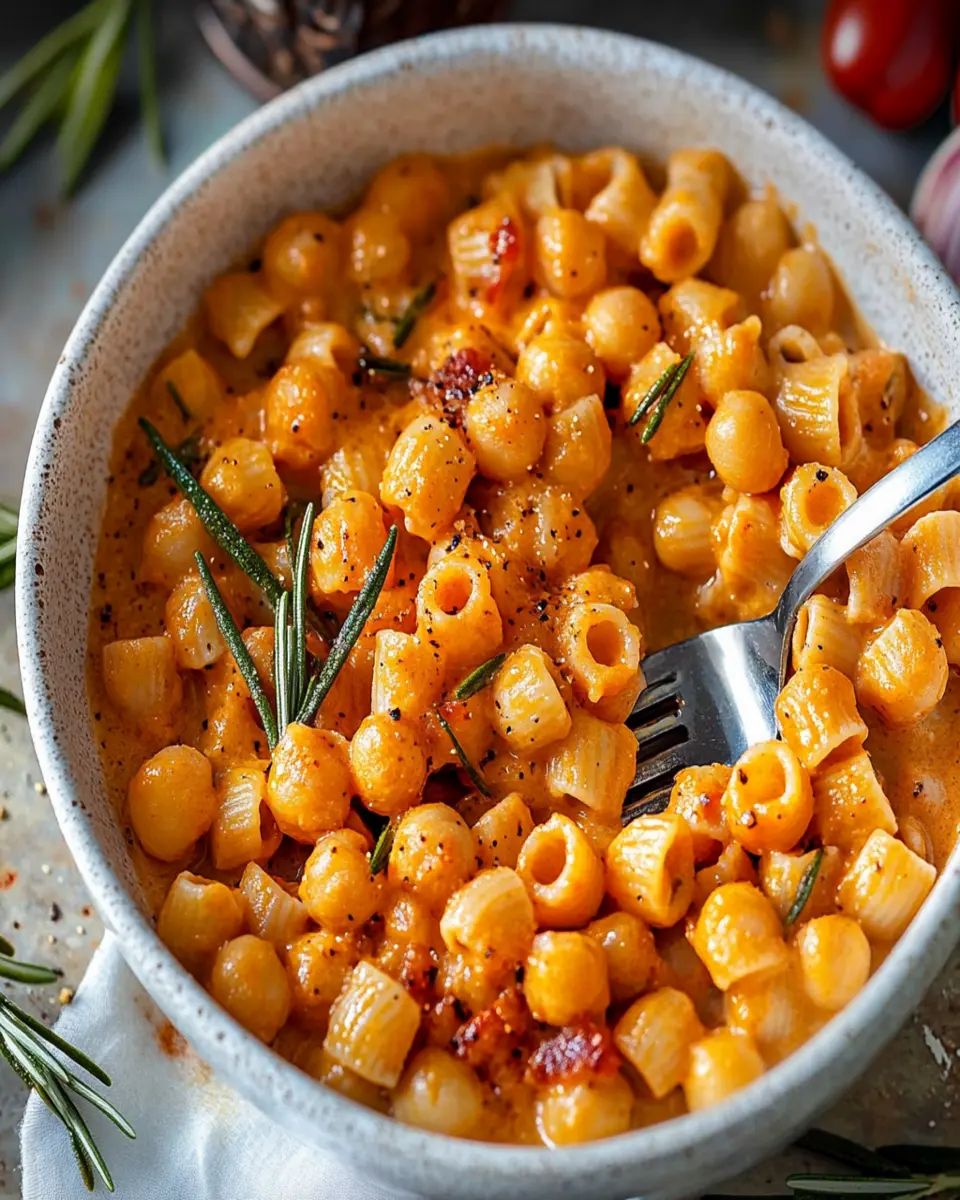 Pasta e Ceci (Italian Pasta with Chickpeas) First Image First Image