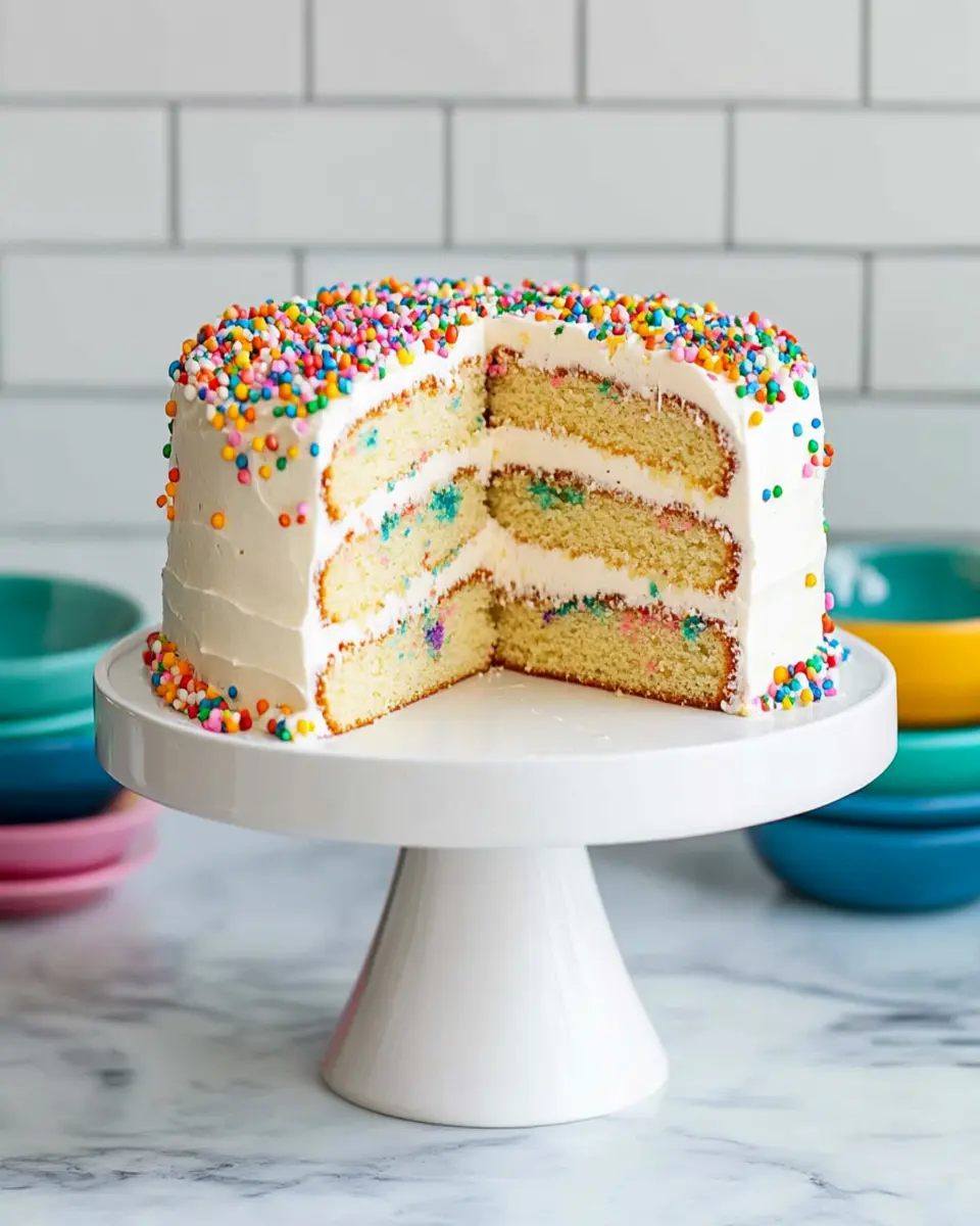Easy Funfetti Cake First Image First Image