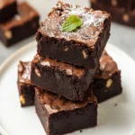 Fudgy Black Bean Brownies First Image First Image