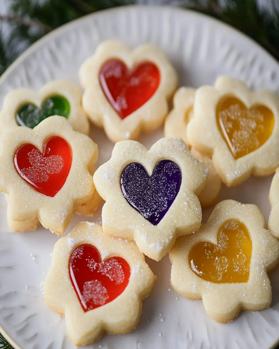 Stained Glass Cookies First Image First Image