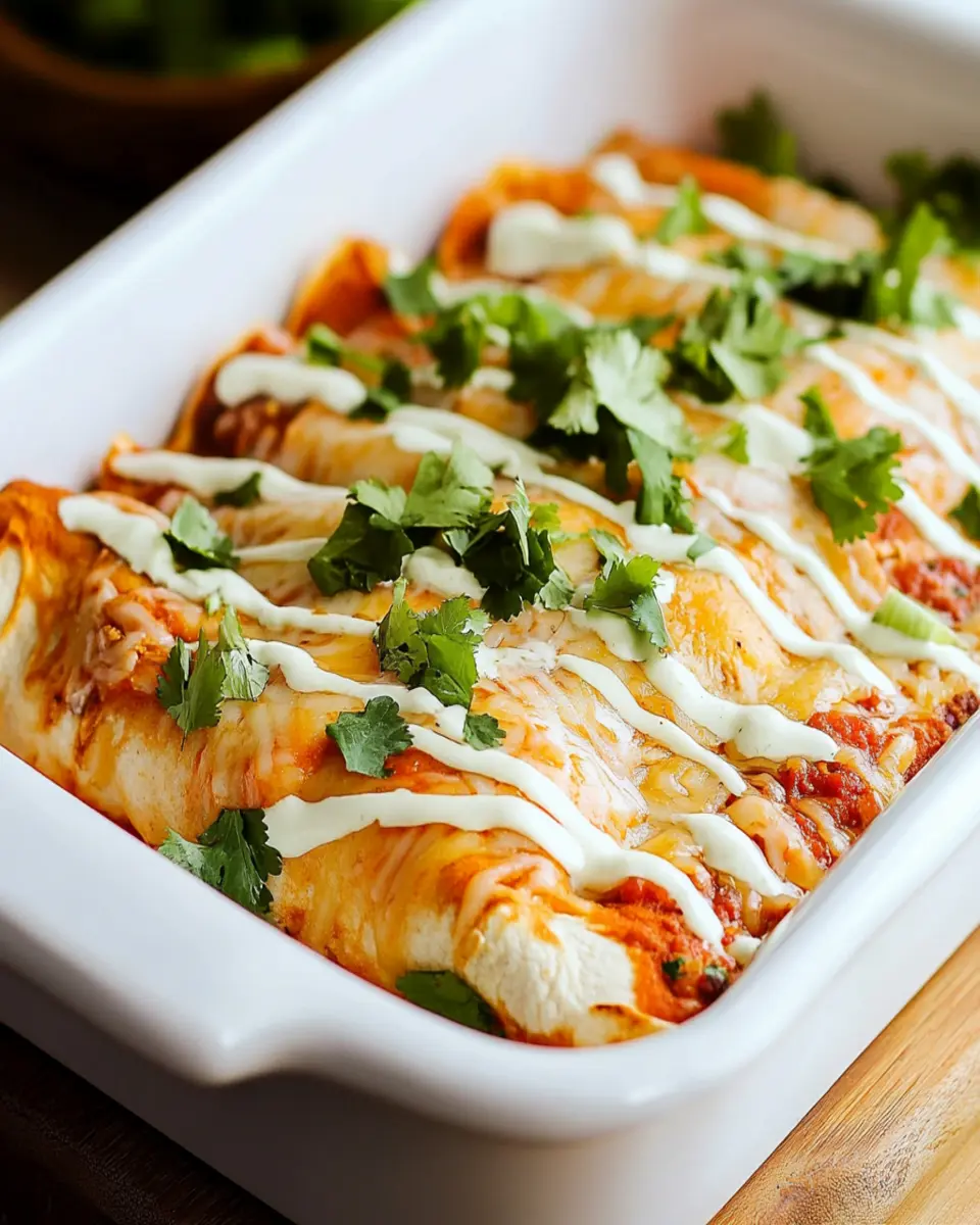 Sour Cream Chicken Enchiladas First Image First Image