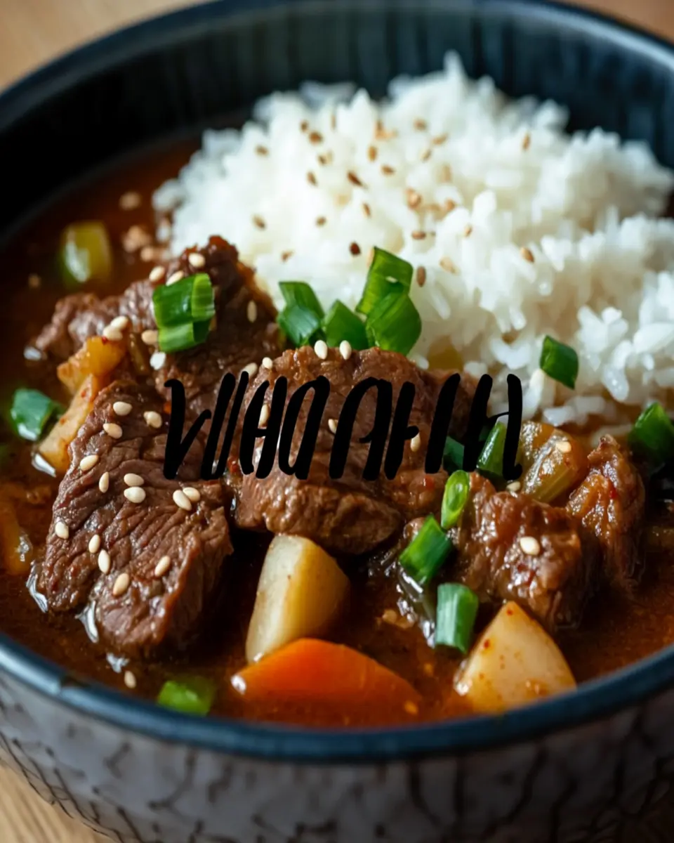 Cozy Korean Beef Bulgogi Stew: A Hearty Comfort Dish First Image First Image