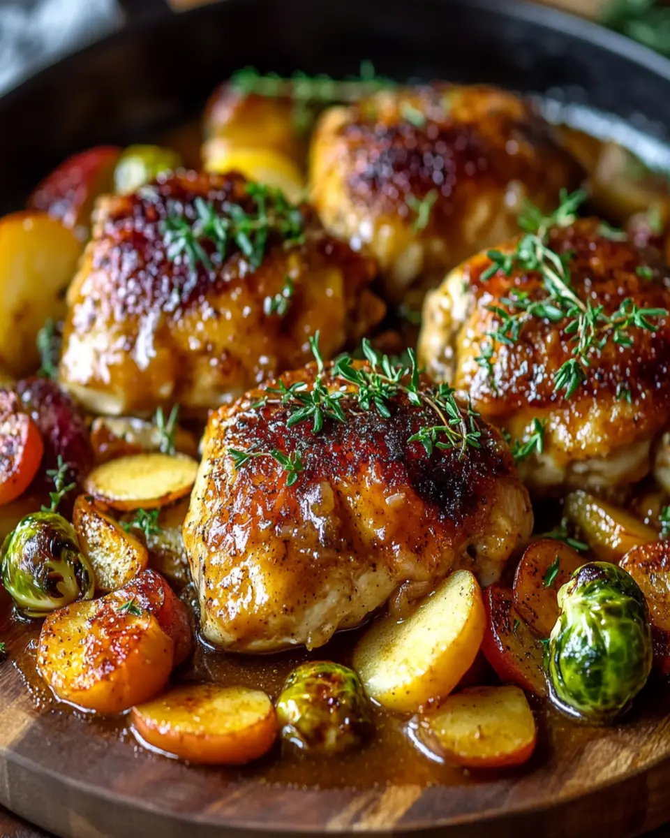 Skillet Apple Cider Chicken First Image First Image