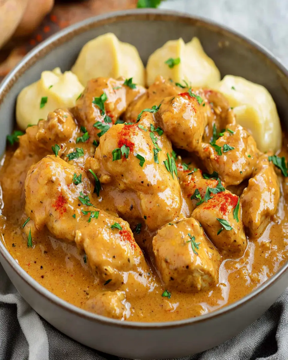 Hungarian Chicken Paprikash Recipe First Image First Image