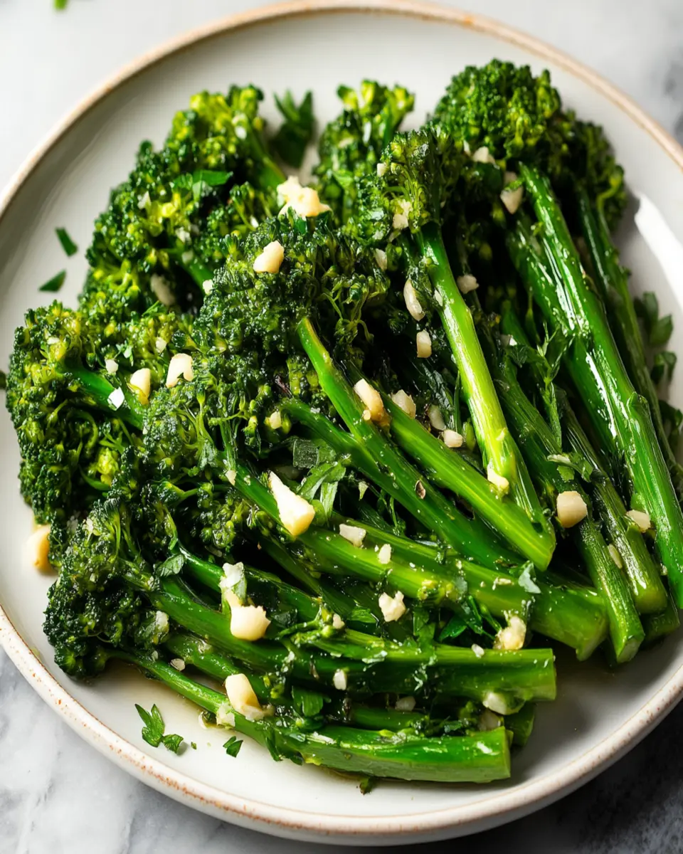Garlic Butter Broccolini First Image First Image