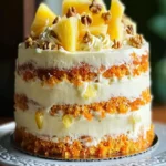 Hawaiian Pineapple Carrot Cream Cake First Image First Image
