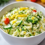 Light Cucumber Lemon Orzo Salad First Image First Image