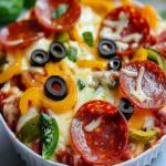 Low Carb Crustless Pizza Bowl First Image First Image