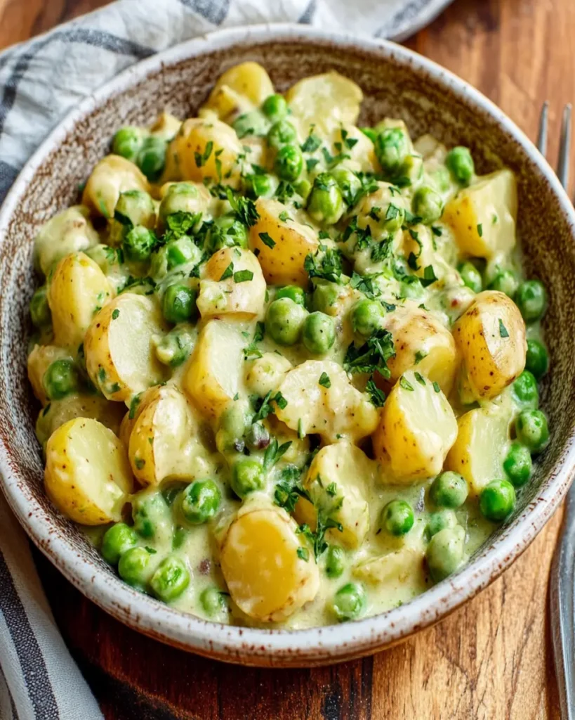 Creamed Peas and Potatoes First Image